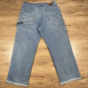 VTG Nautica Jeans Men's 36x30 Carpenter‎ Loose Baggy Wide Leg Y2K Skater Hip Hop